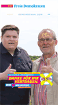 Mobile Screenshot of fdp-mildstedt.de